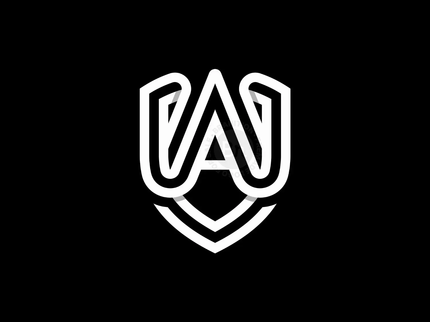 modern letter a logo logo 1