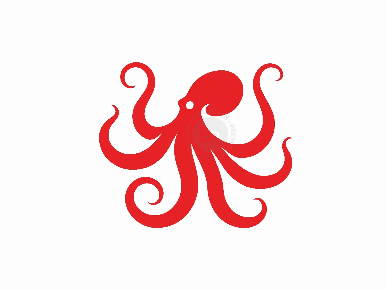 Modern And Elegant Octopus Logo