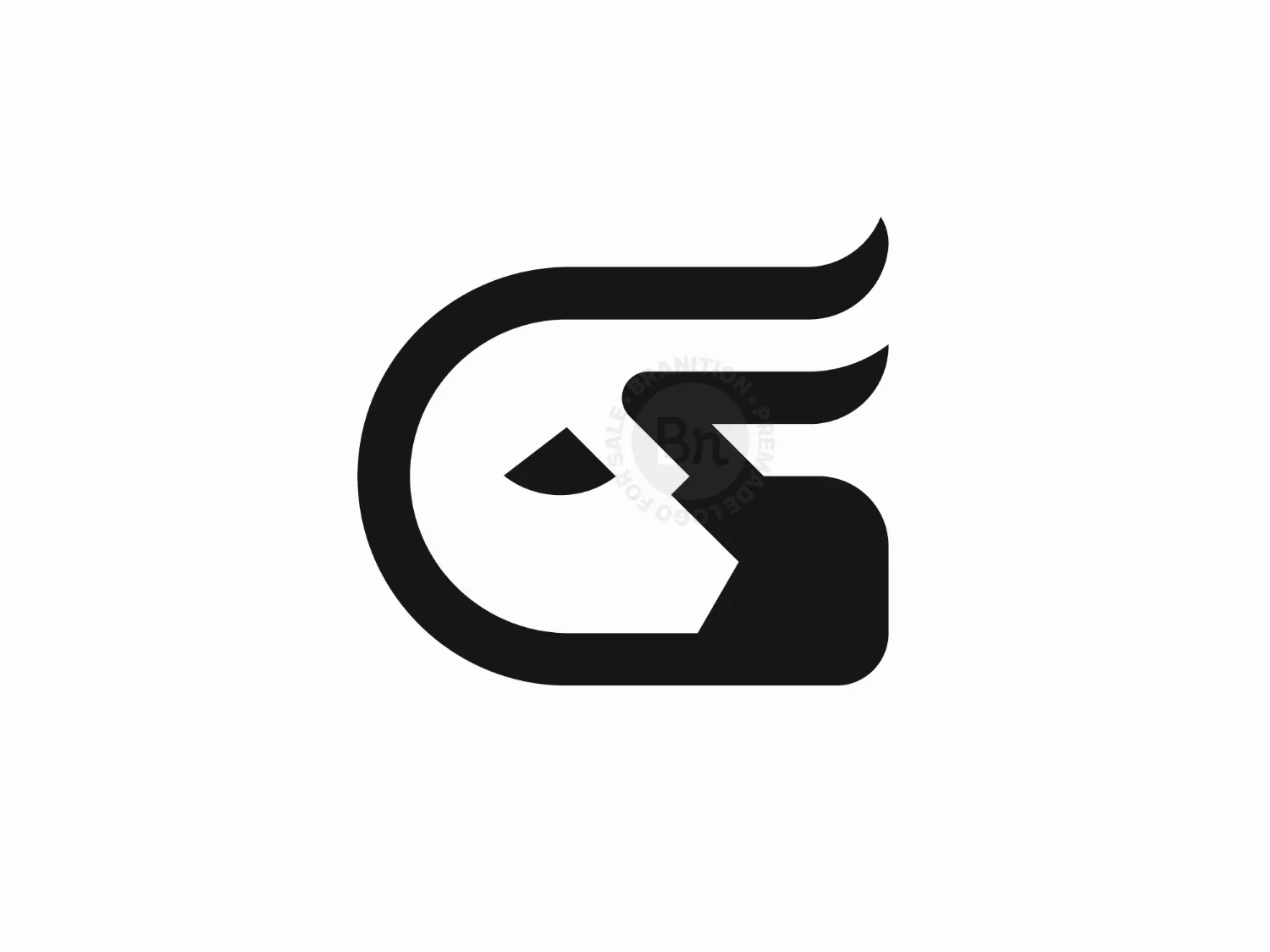 Letter G Bull Logo