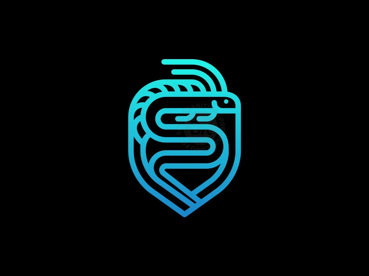 Oarfish Shield Logo