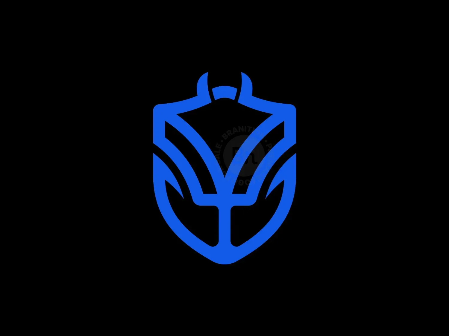 Manta Ray Shield Logo