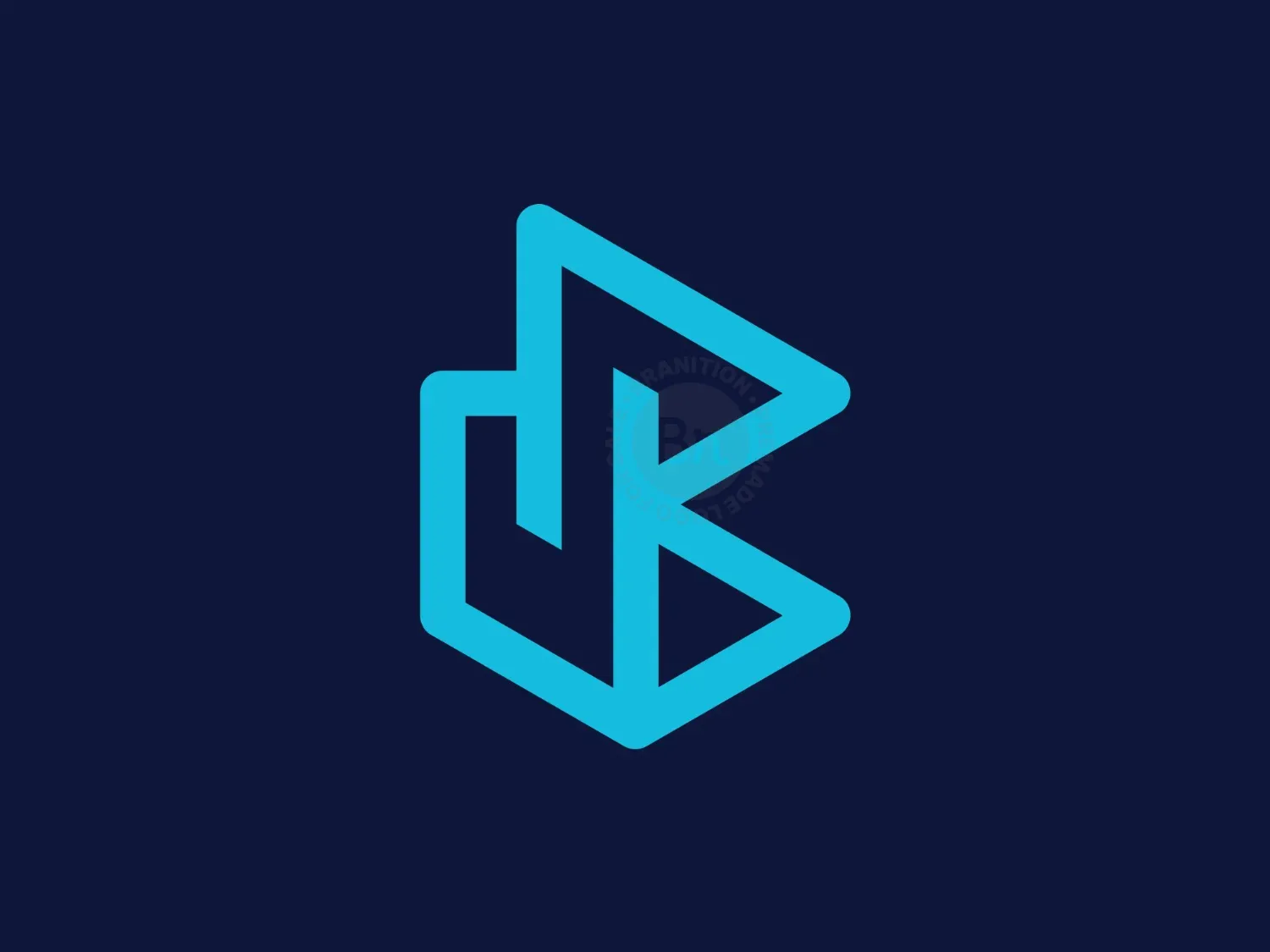 Letter B Simple Logo