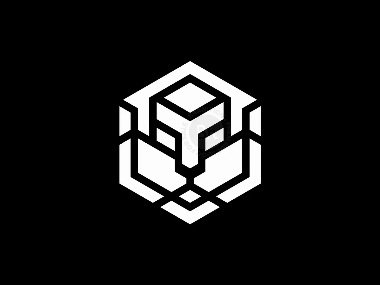 Lion Hexagon Logo
