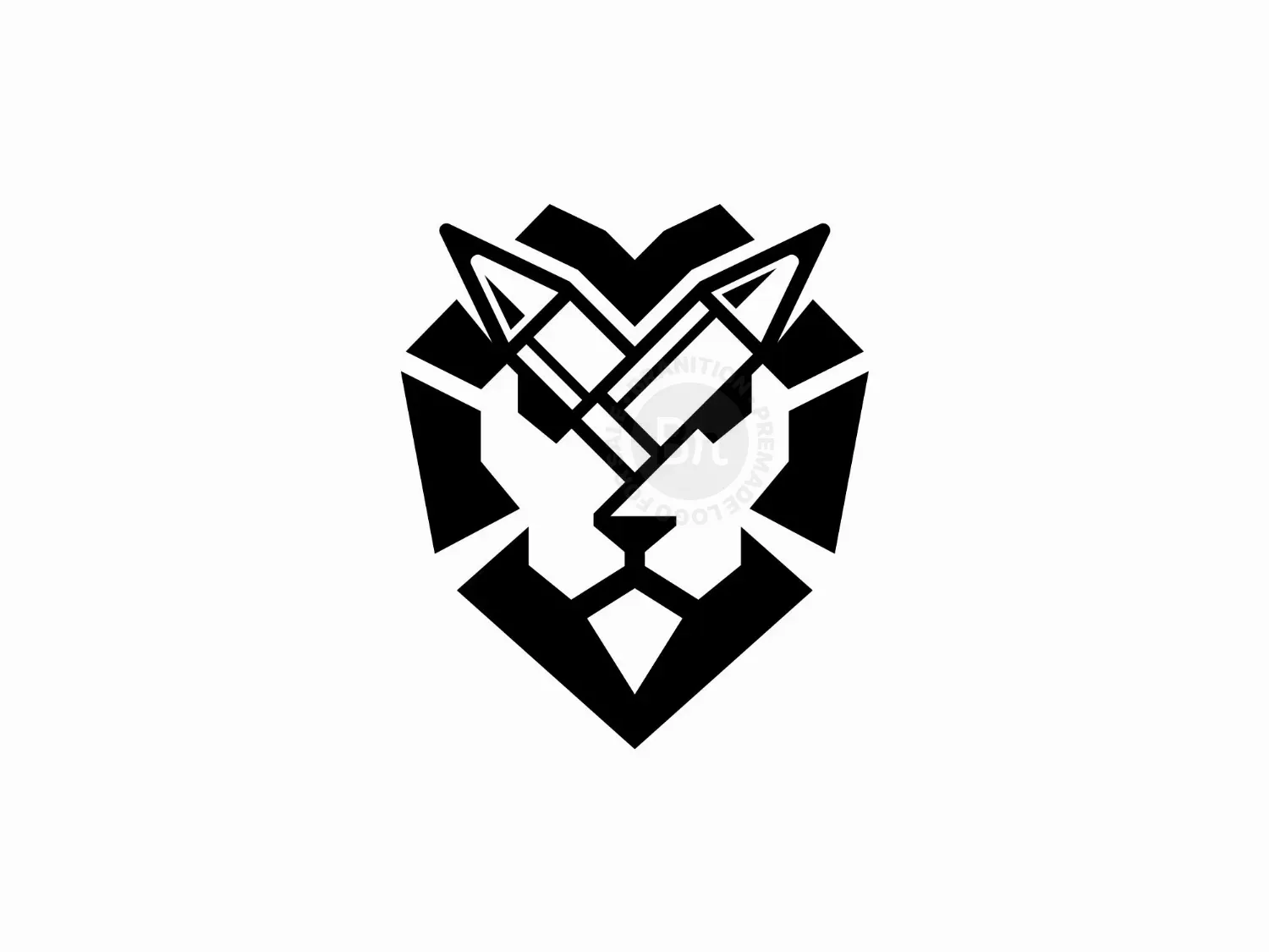 Lion Bullet Logo
