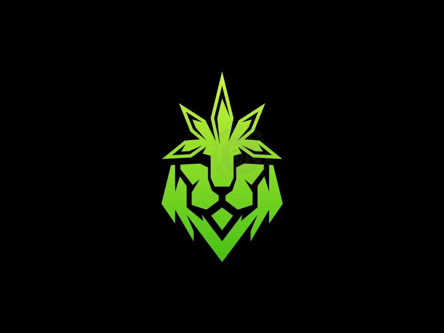 Lion Cannabis Logo