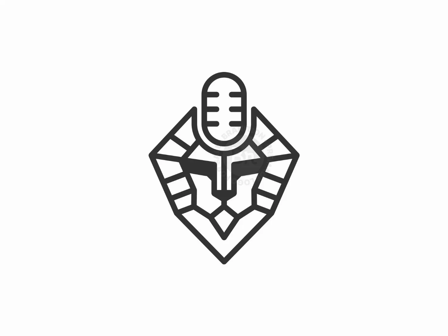 Lion Podcast Logo