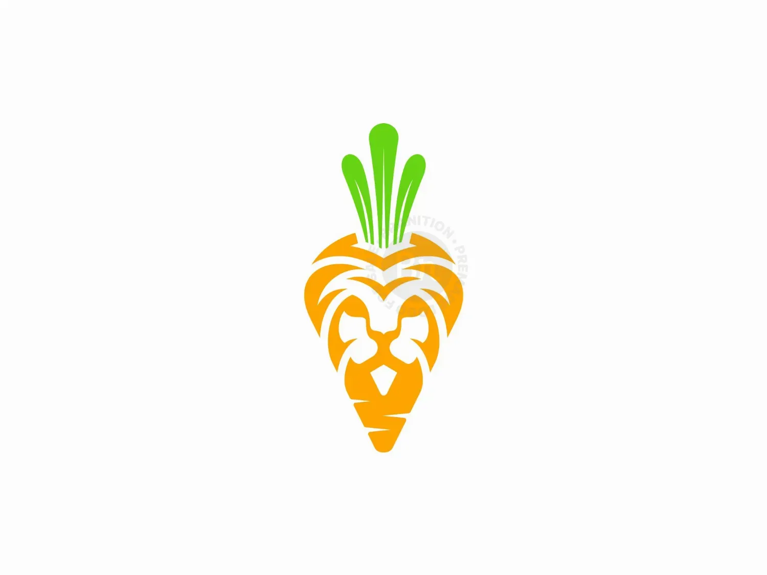 Lion Carrot Logo