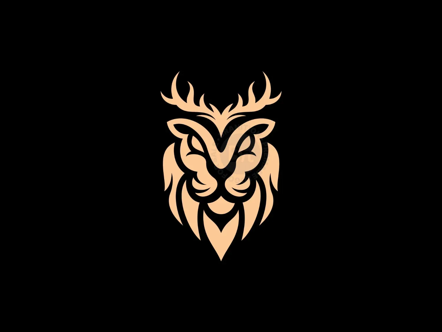 Lion Deer Logo