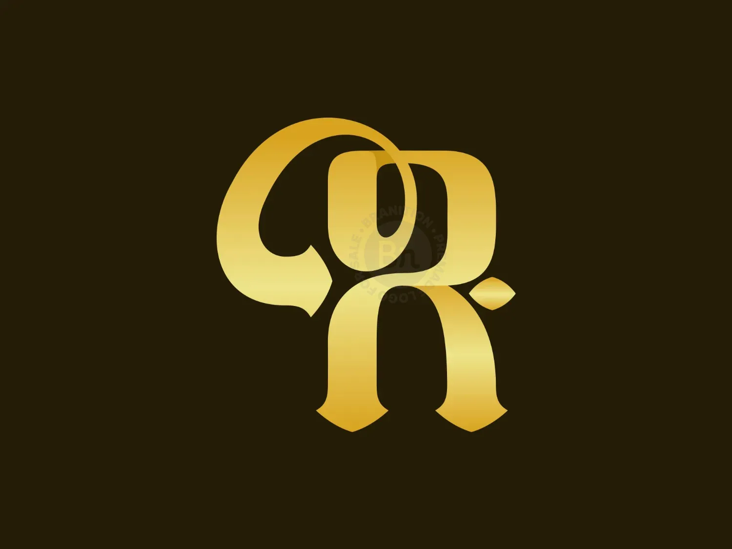 Letter R Luxury Logo