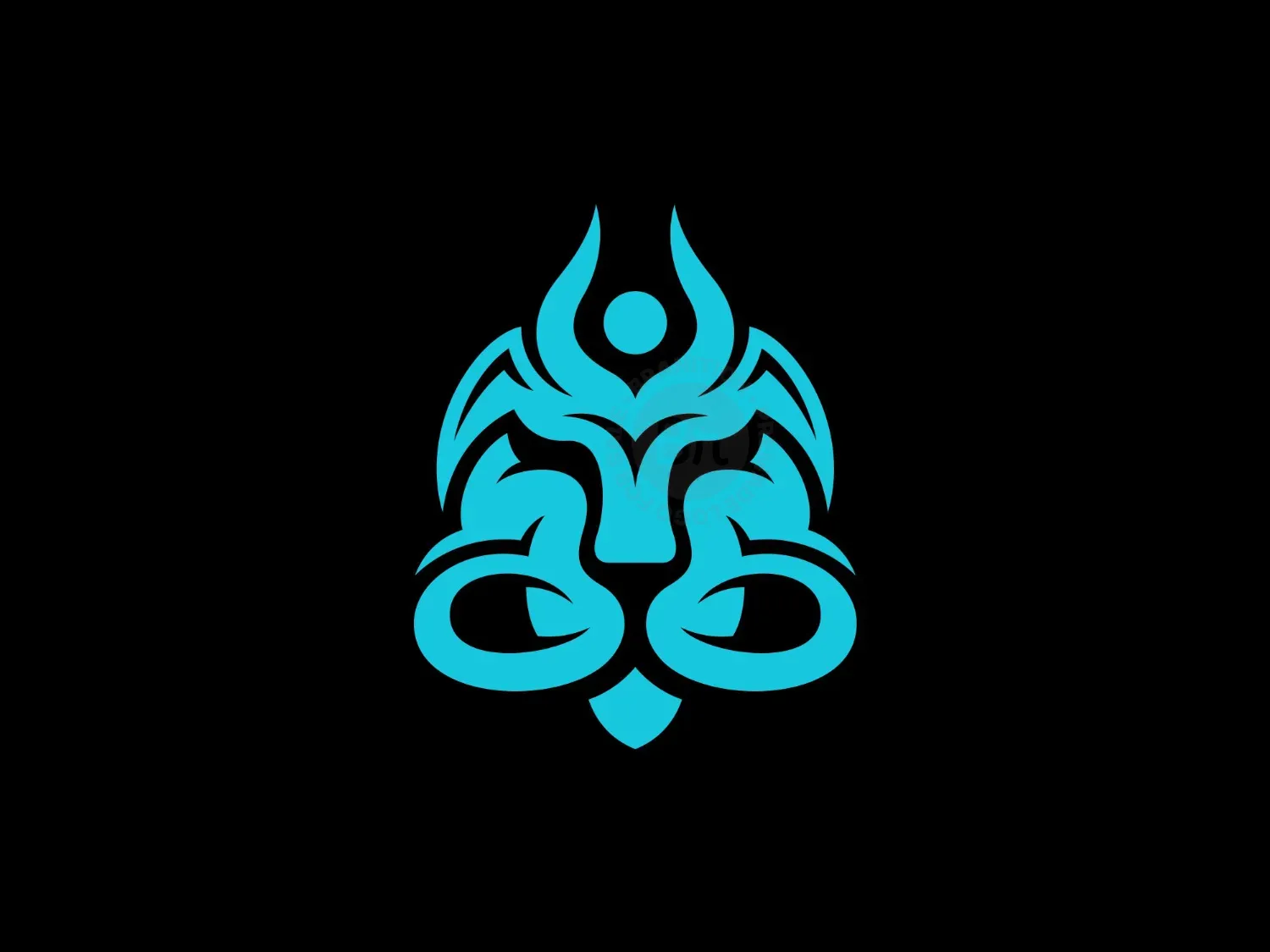 Lion Yoga Logo