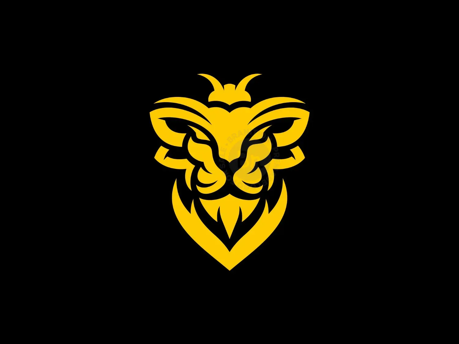 Lion Bee Logo