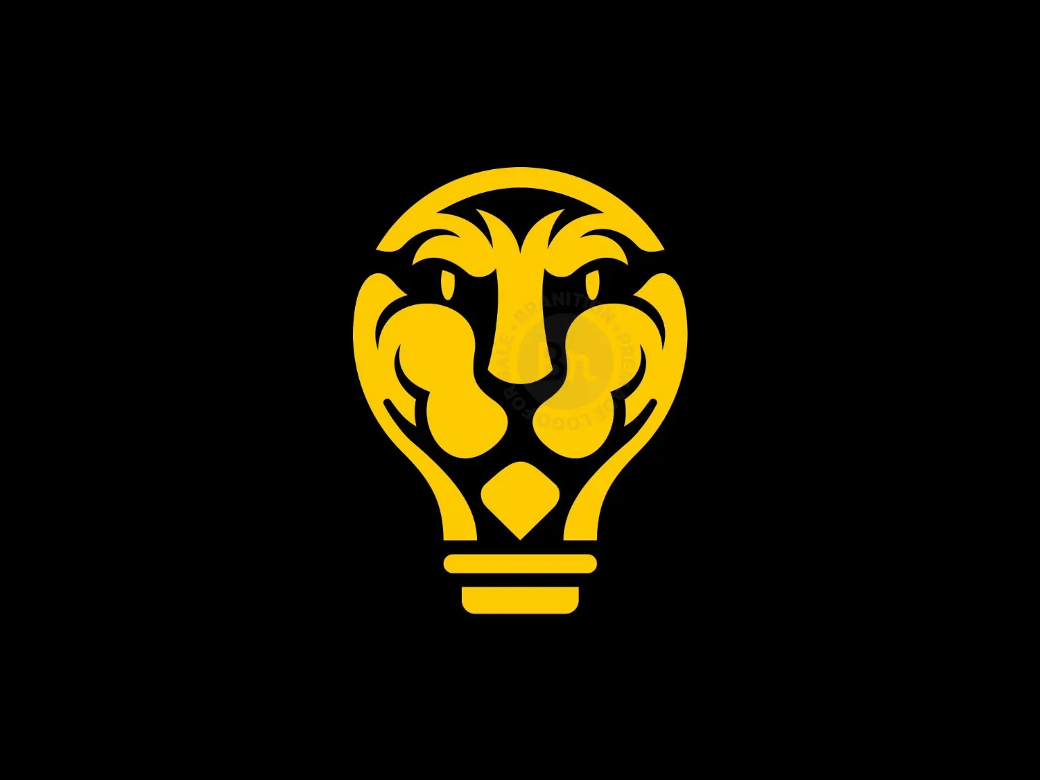Lion Bulb Logo