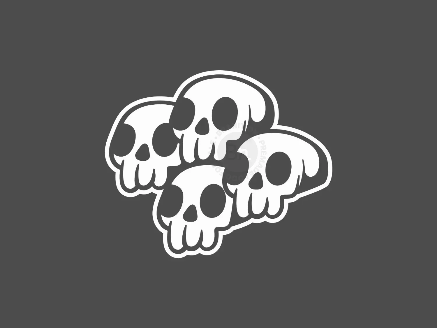 Skull Scary Logo