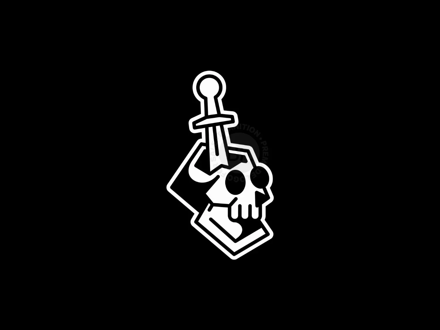 Skull Sword Logo