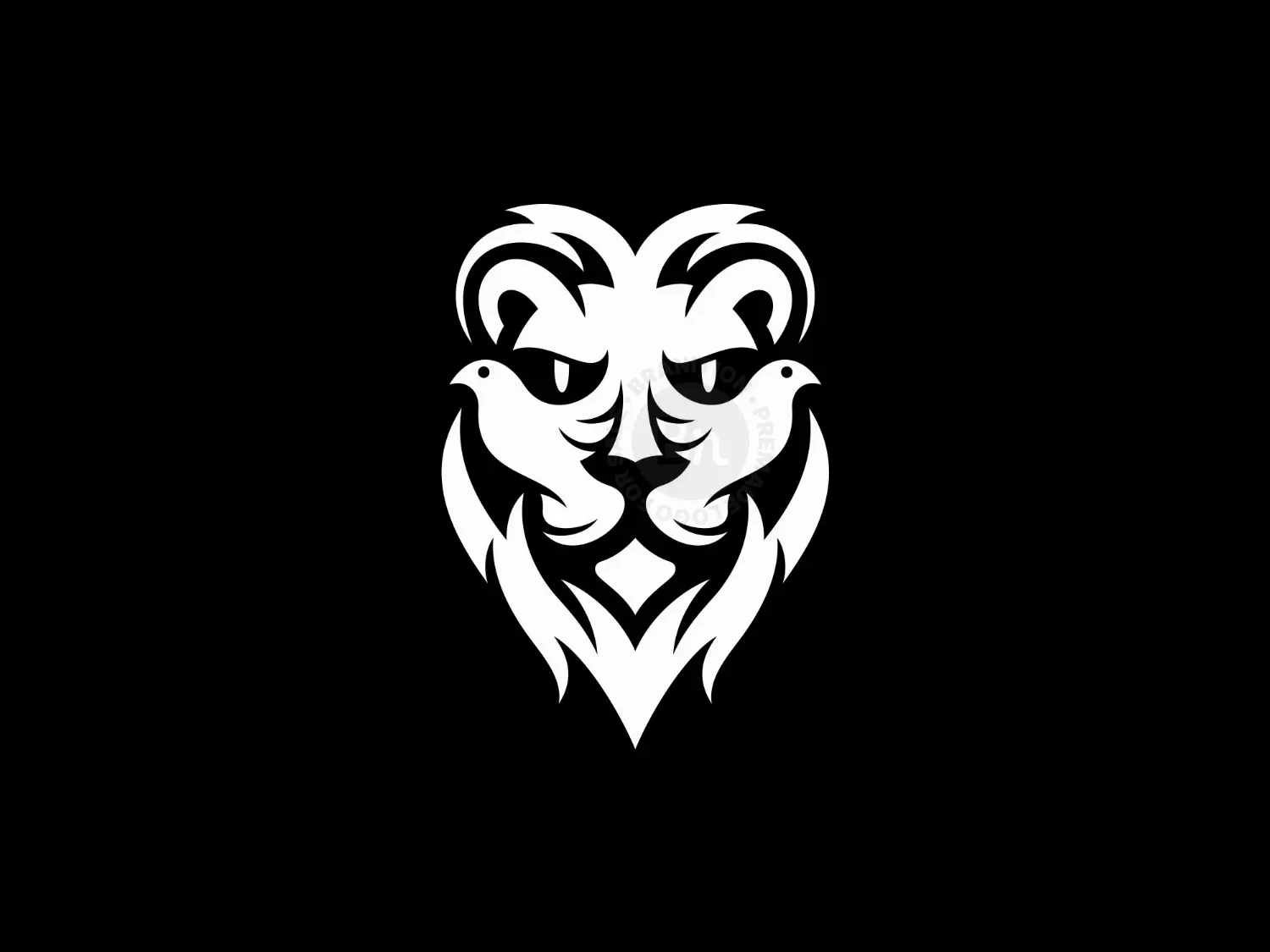 Lion Bird Logo