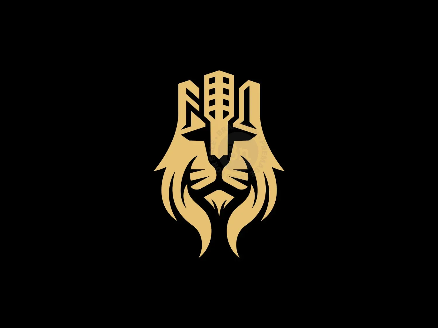 Lion Building City Logo