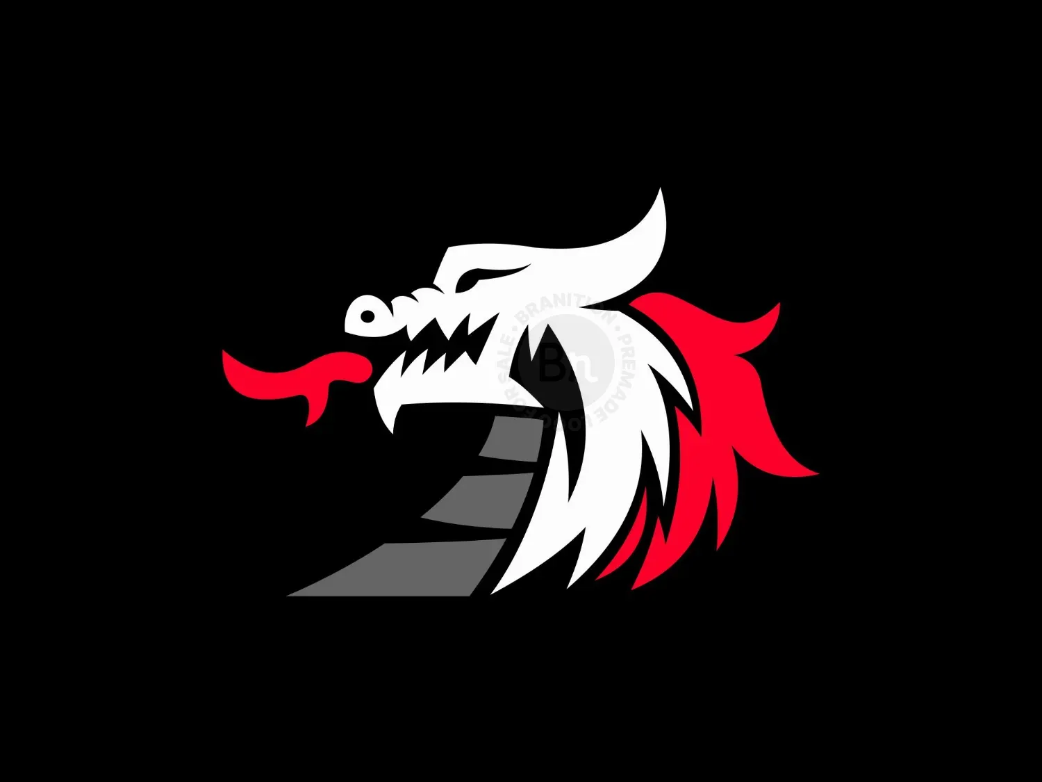 Modern Dragon Logo