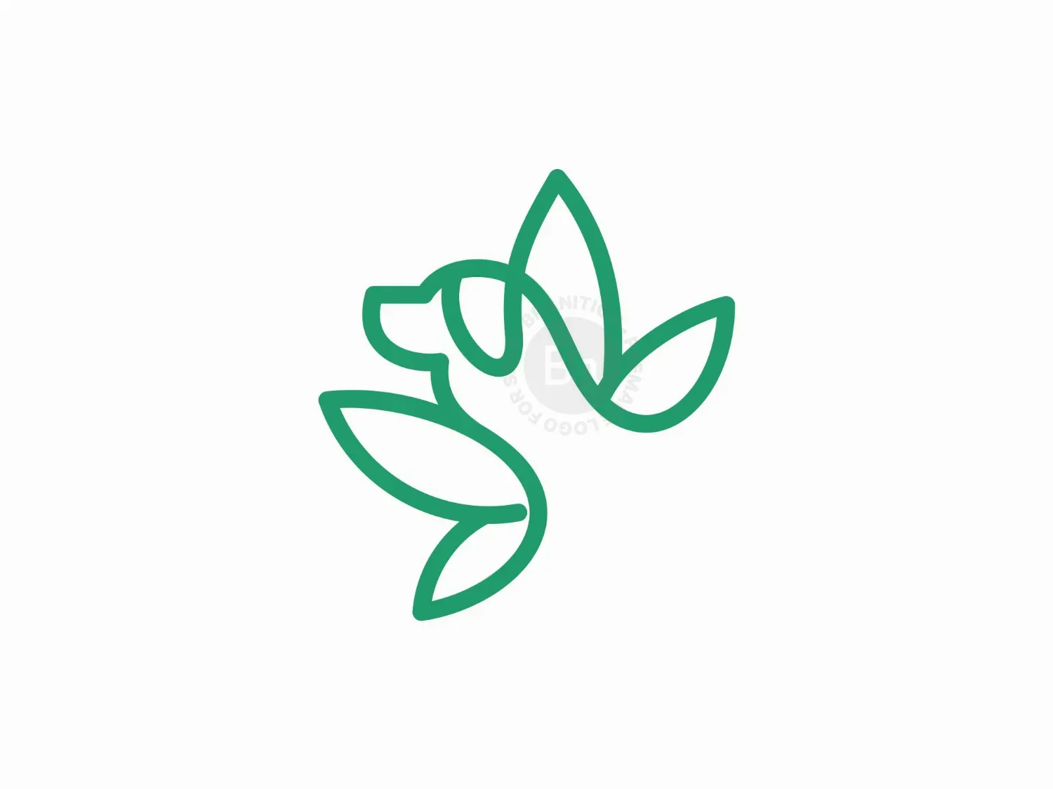 Dog Cannabis Logo