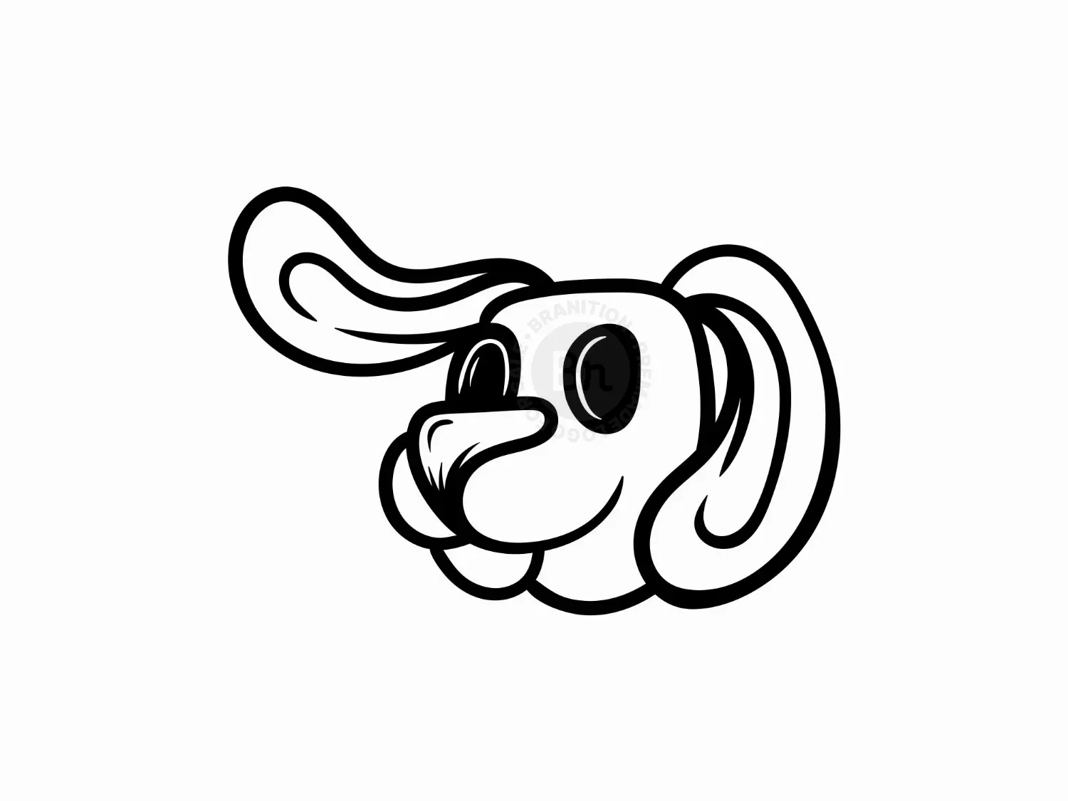 Head Dog Logo