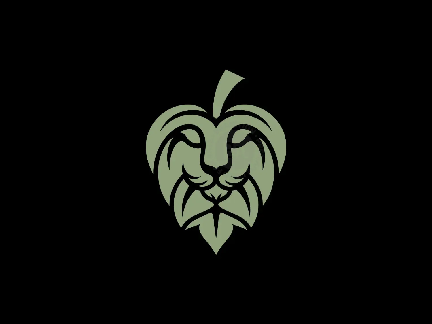 Lion Hops Logo