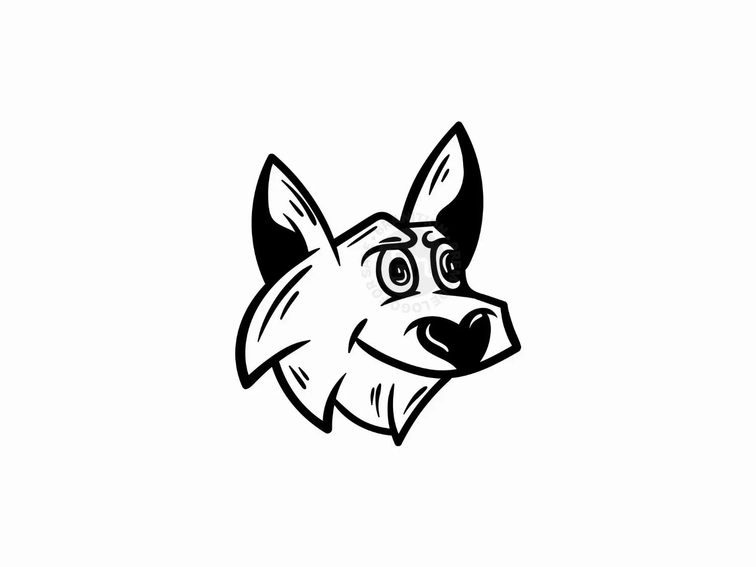 Funny Dog Logo