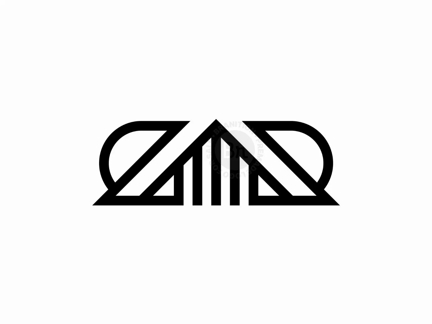 Letter RR Home Logo