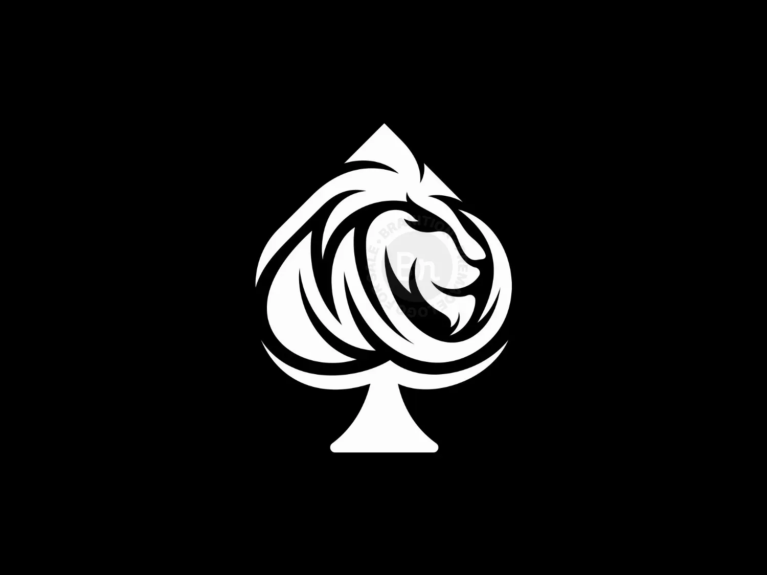 Lion Spade Logo