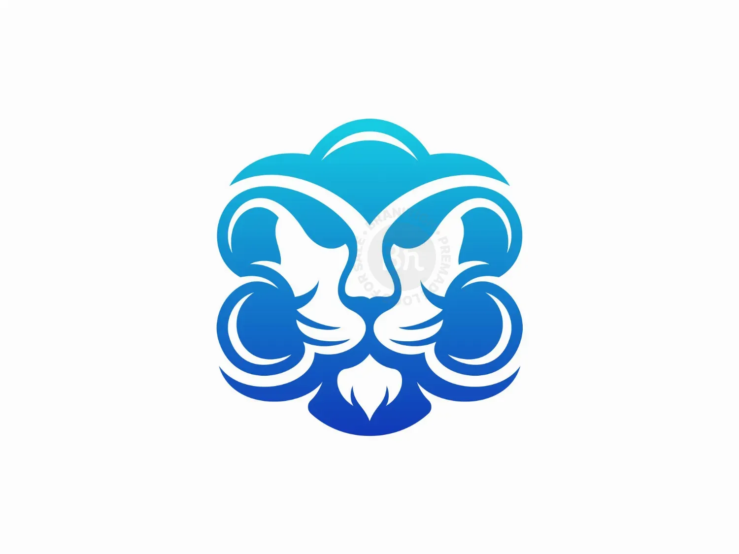 Lion Cloud Logo