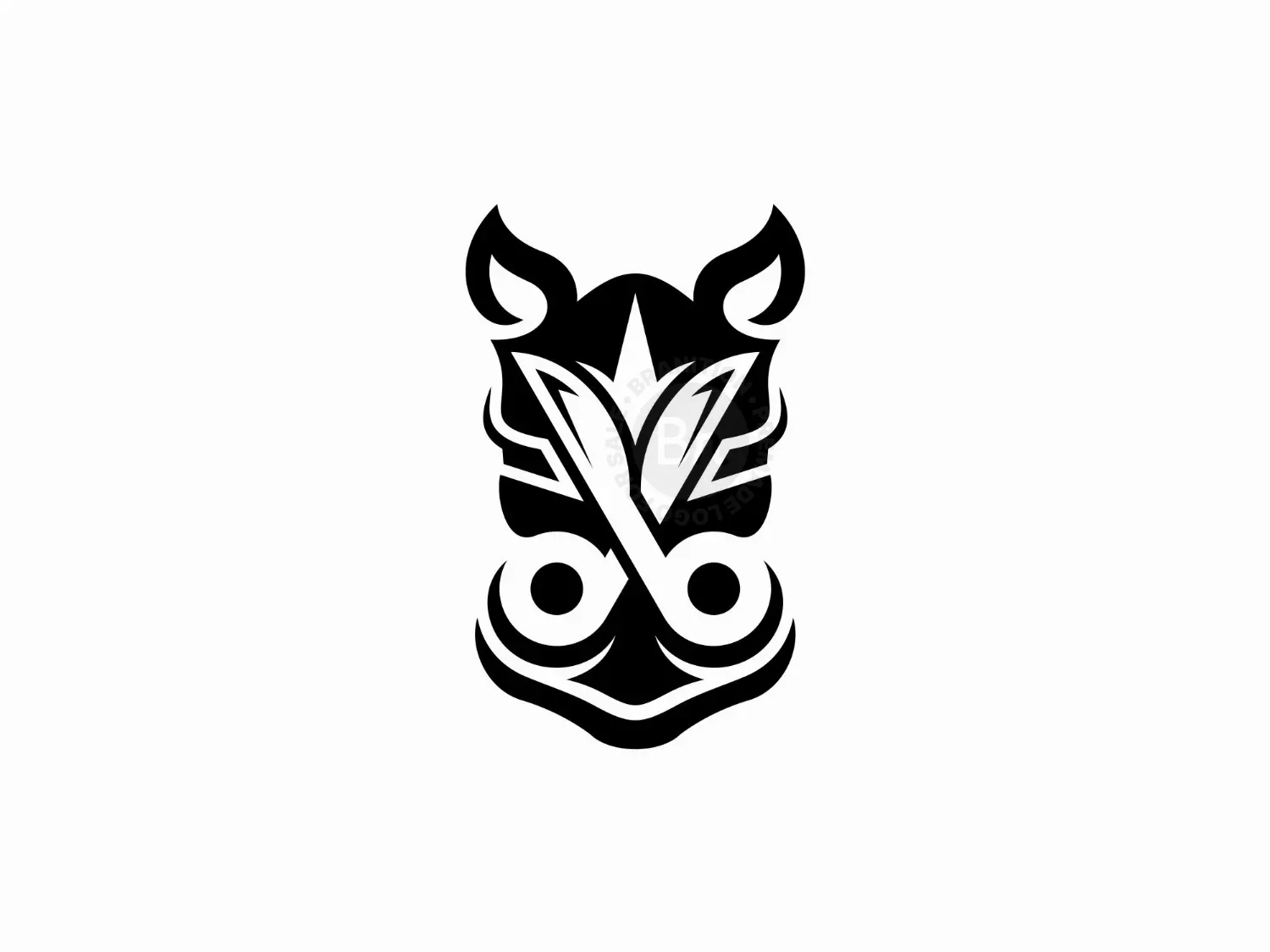 Rhino Scissor Logo