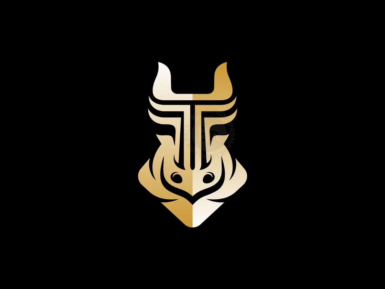 Letter T Rhino Logo