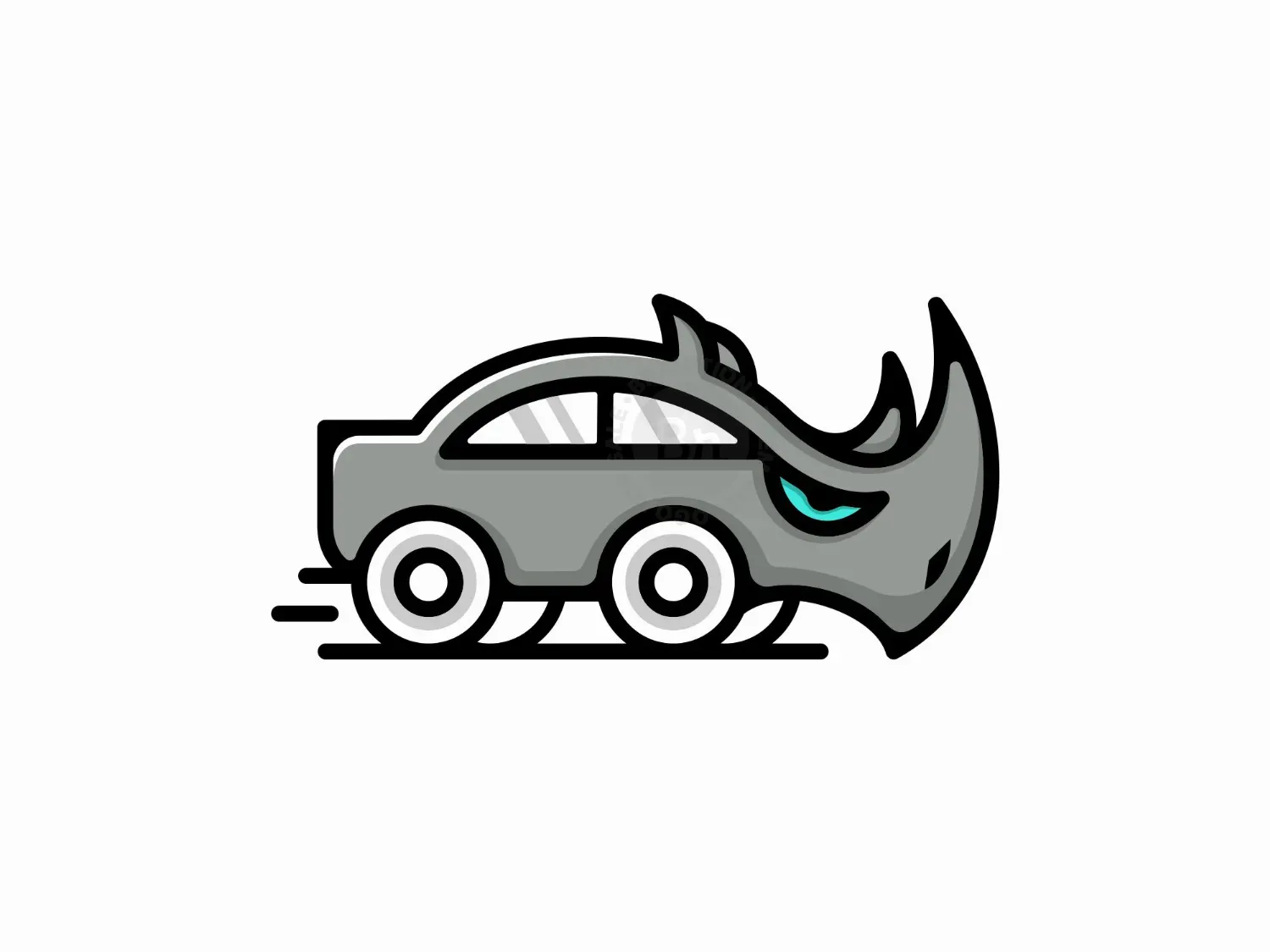 Rhino Car Logo