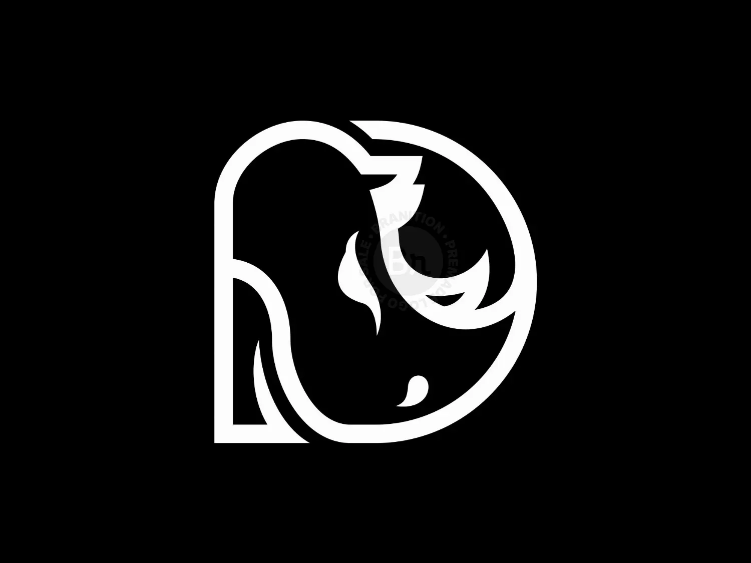 d monogram logo logo 49