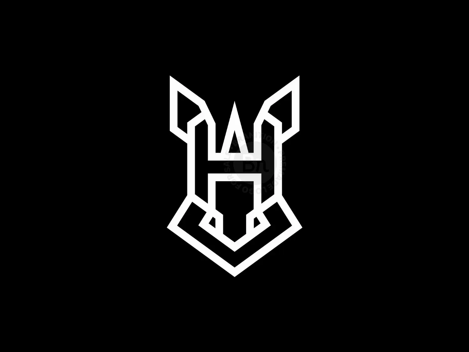 h geometric logo 17