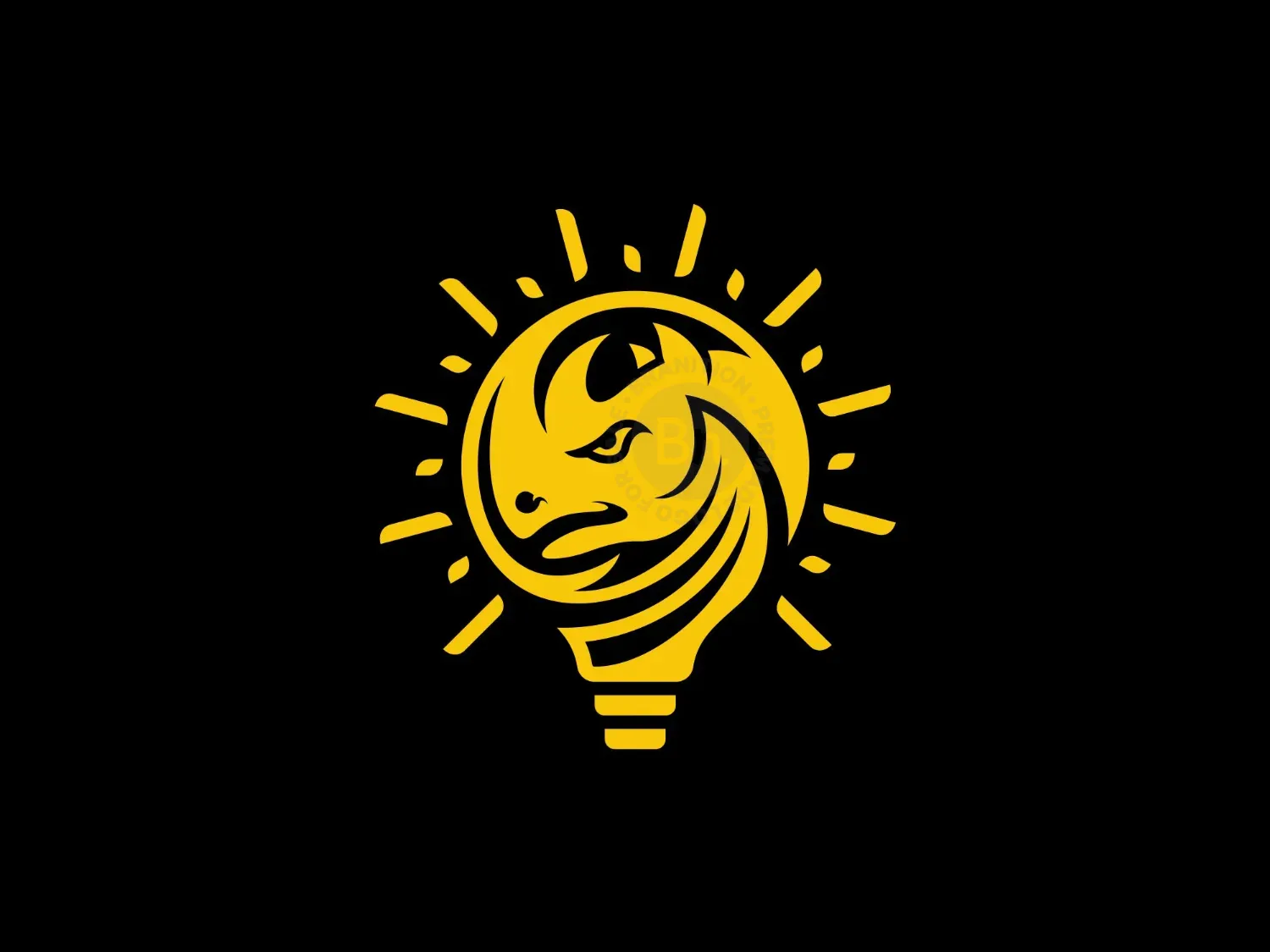Rhino Bulb Logo