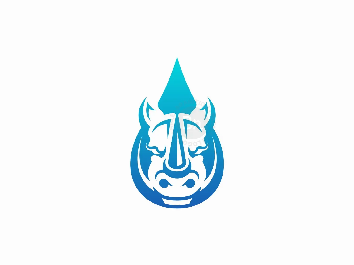 Rhino Drop Logo