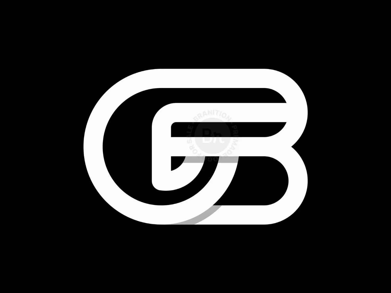 Letter GB Monogram Logo