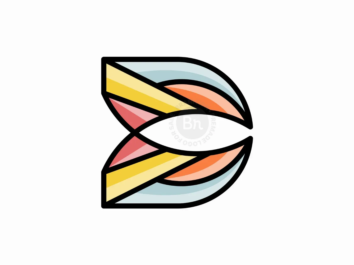 d geometric logo 13