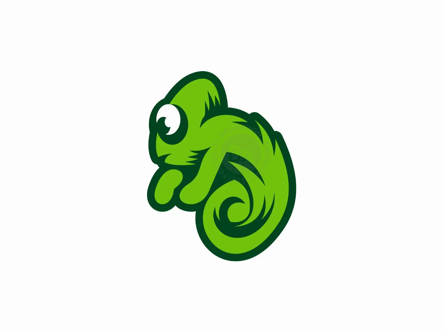 Green Chameleon Logo