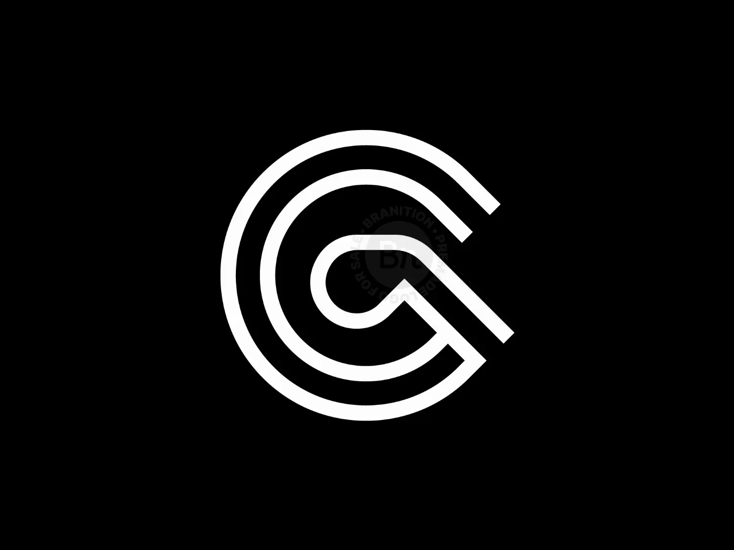 Minimalist Letter G Golf Logo