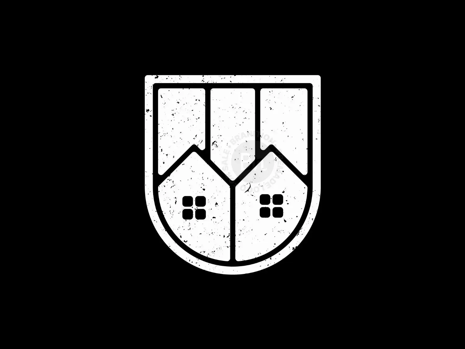 Letter U Home Logo