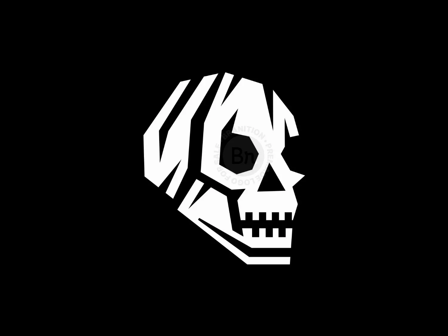 skull logo logo 1