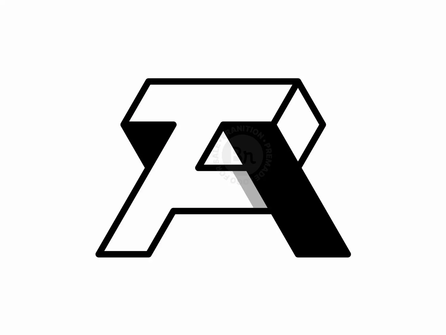 Initial TA AT Logo