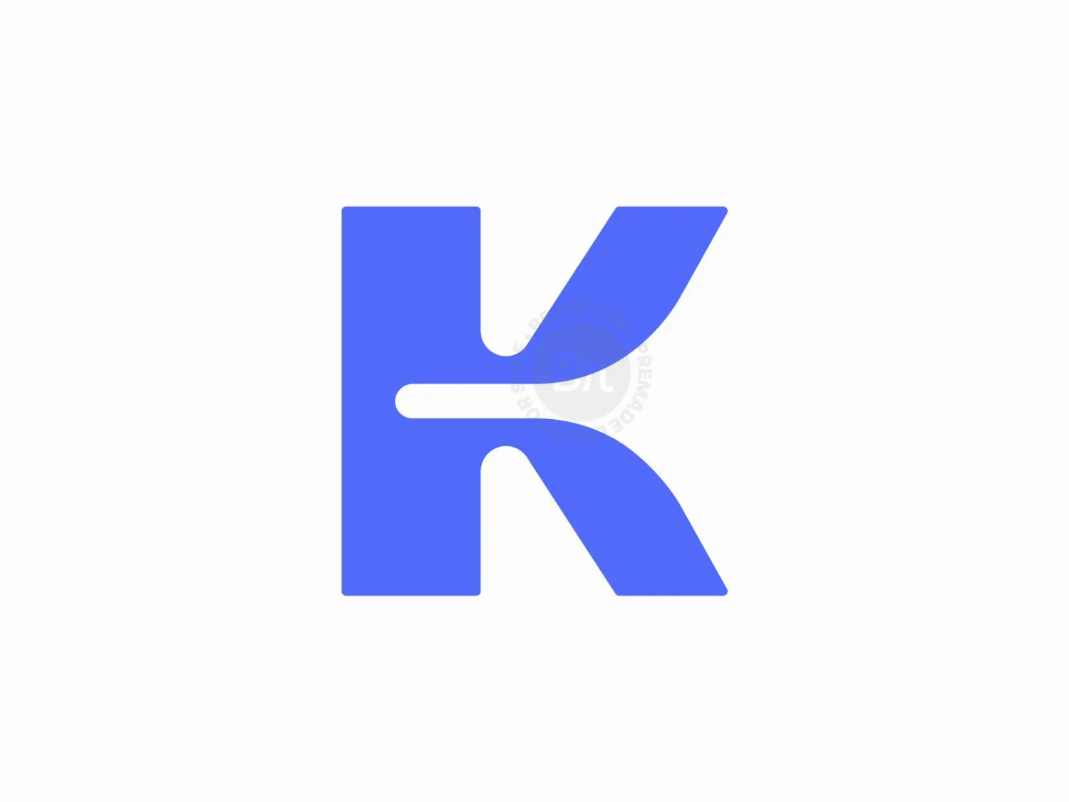 Modern Letter K Logo