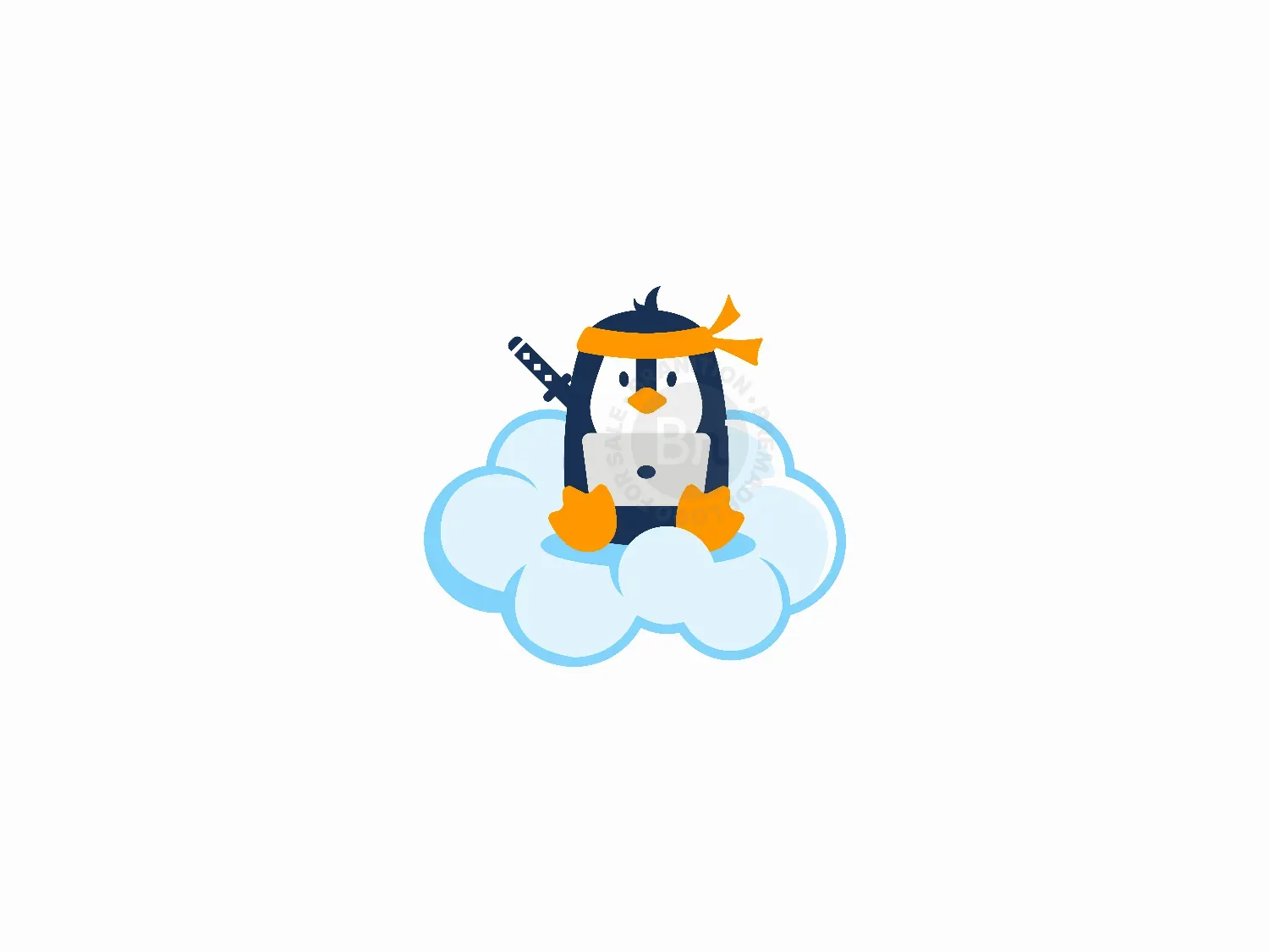 Penguin Ninja Logo
