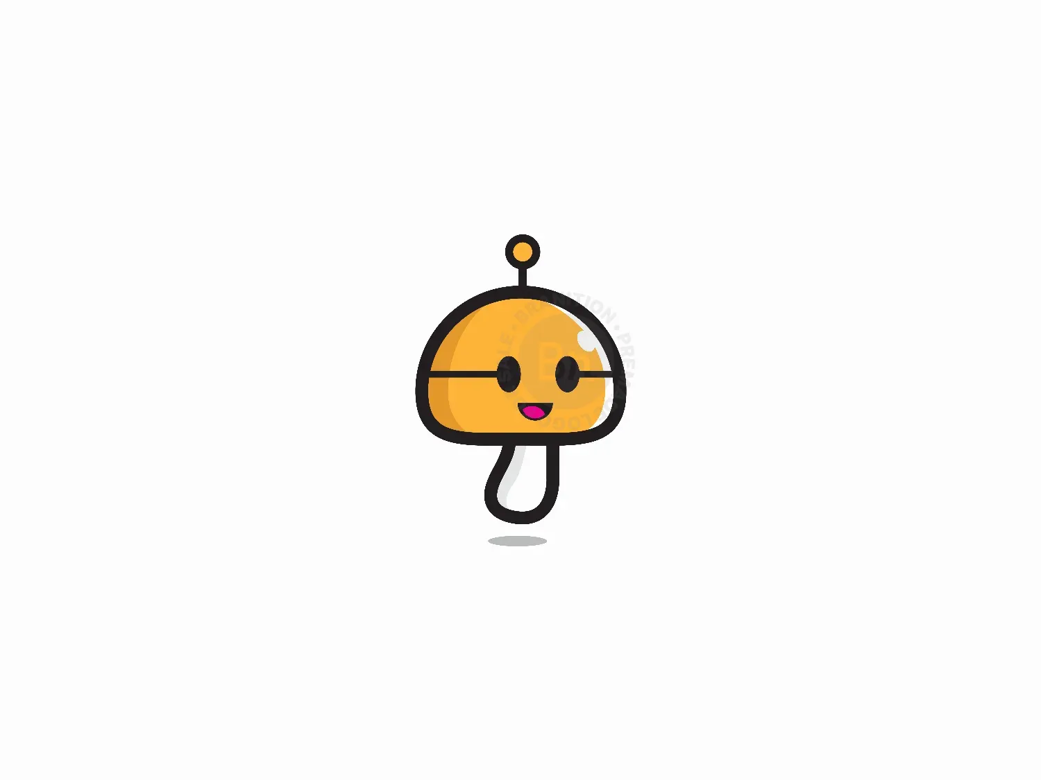 Robot Mushroom Logo
