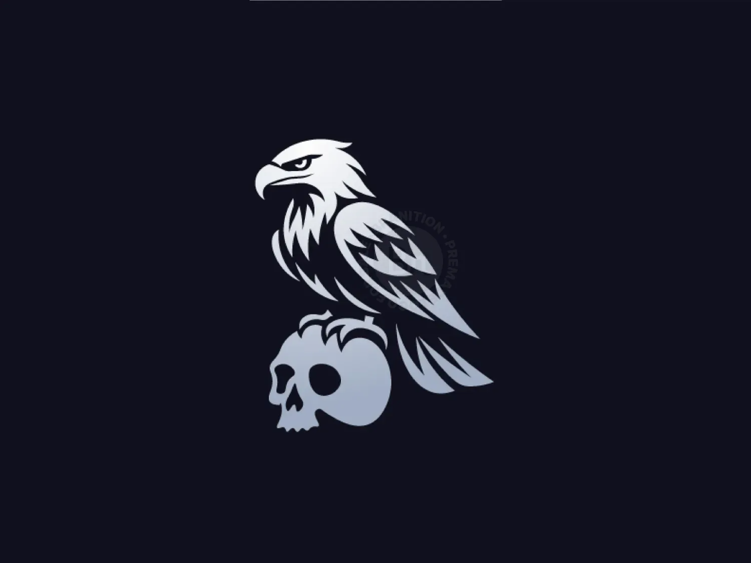 Skull Eagle Logo