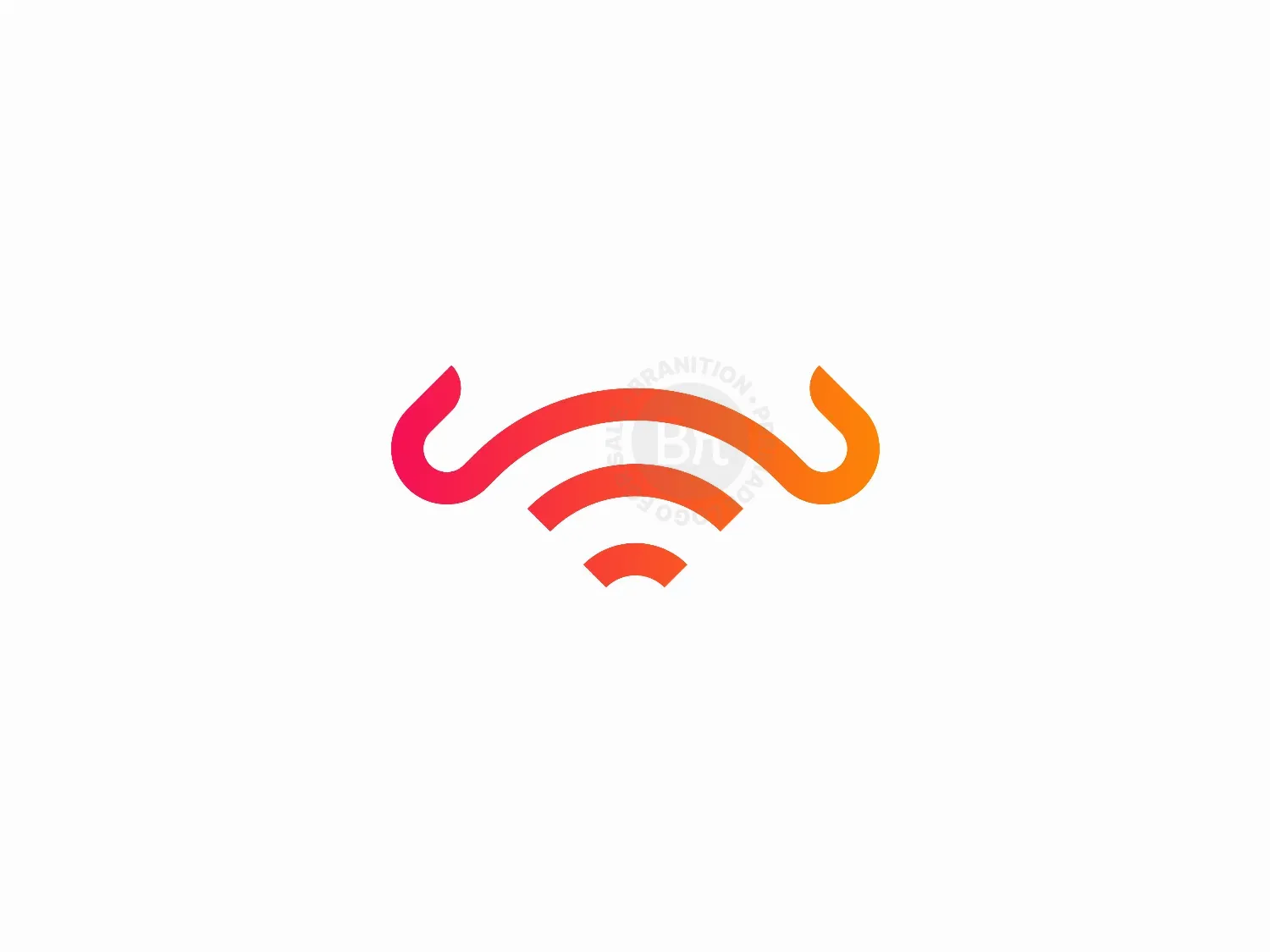 Bison Or Bull Wifi Logo