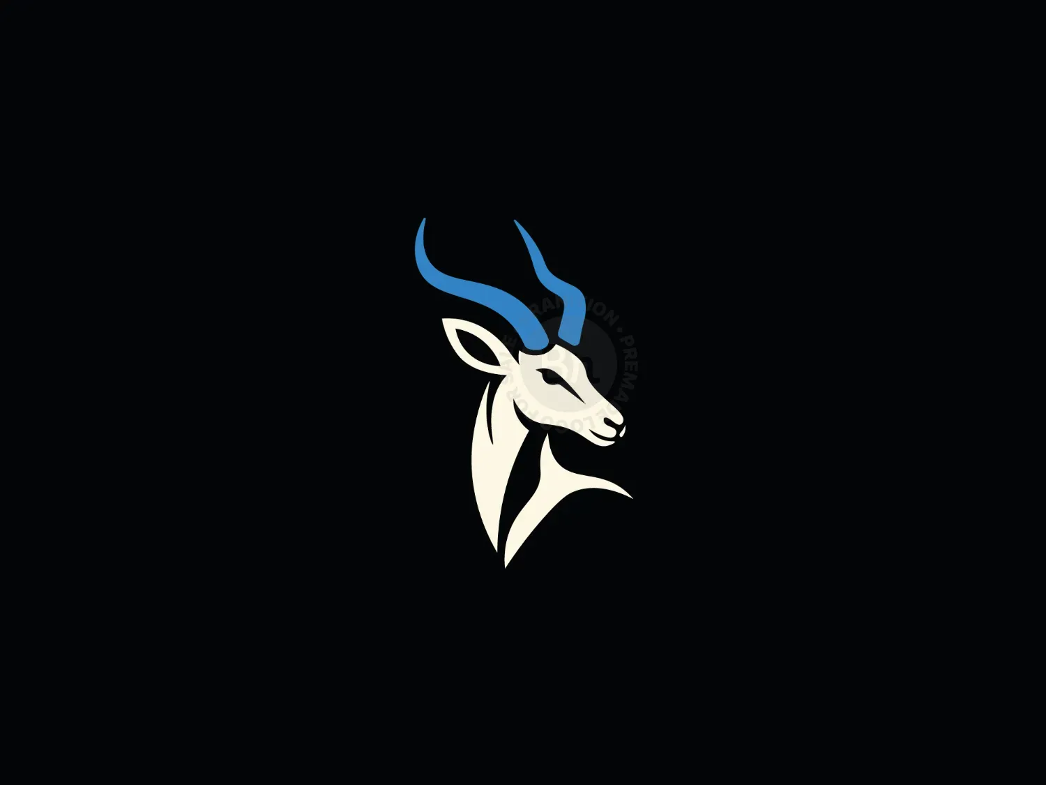 A Stylish Antelope Creative Logo