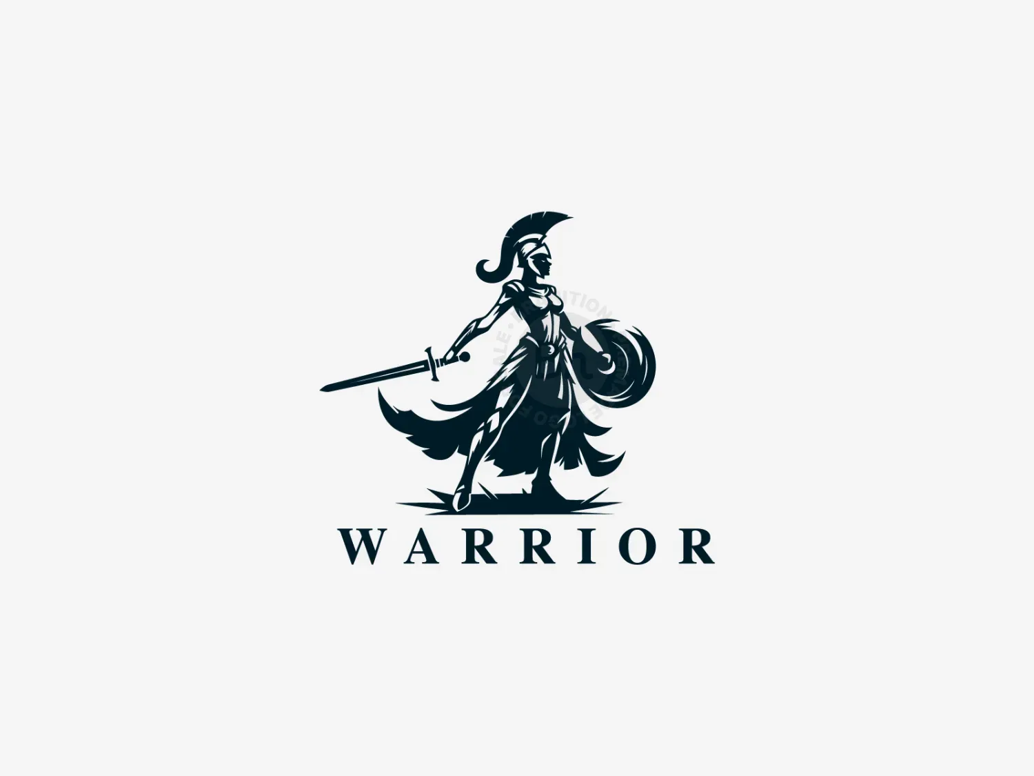 warrior woman logo 0