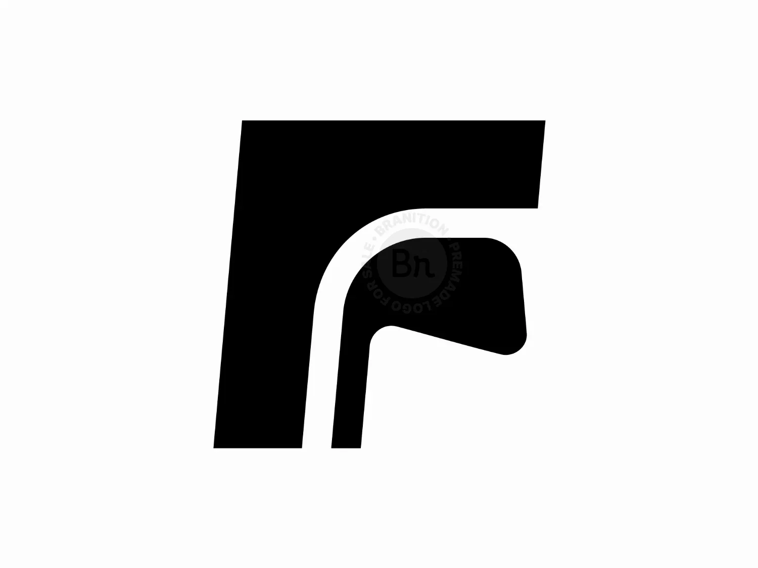 Golf F Letter Mark Logo